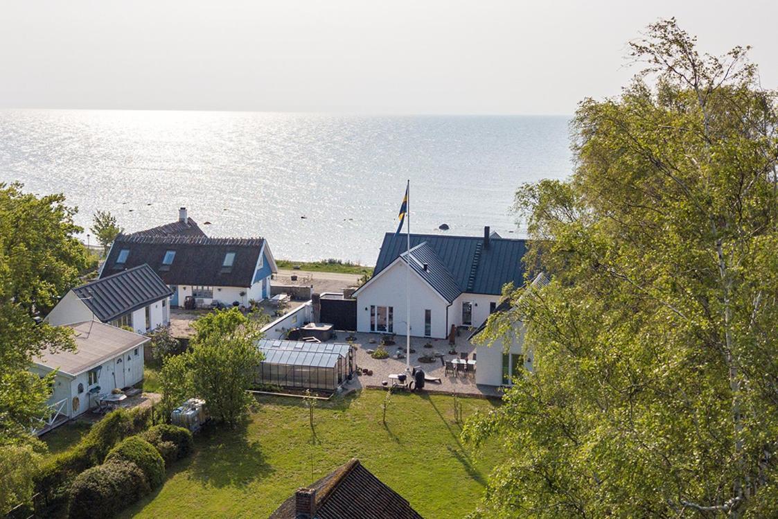 Pensionat Strandhuset I Abbekås المظهر الخارجي الصورة